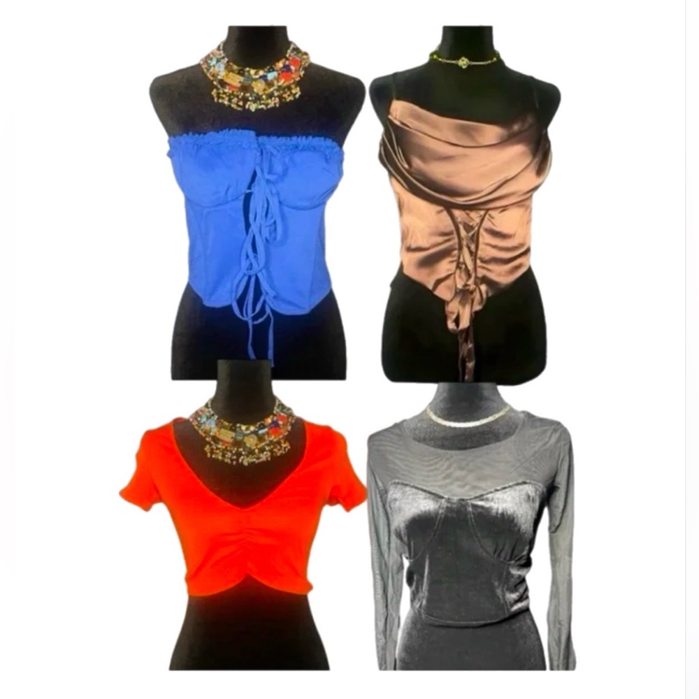 🌷BUNDLE OF 4-Urban Outfitters Women's Crop Tops